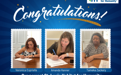 Congratulations to our newest Homeowners, Veronica Espriella, Amanda Hanner, and Tameka Zackery!